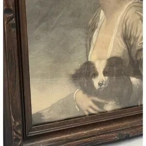 Wall Decor | Vintage Lady Hamilton As Nature By George Romney Framed ...